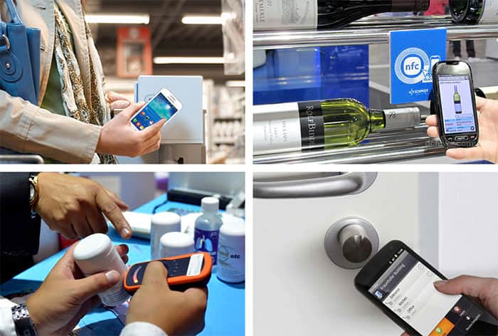 Etiquetas NFC imprimibles a prueba de agua para seguimiento